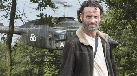 does rick come back after the helicopter|who took rick grimes in helicopter.